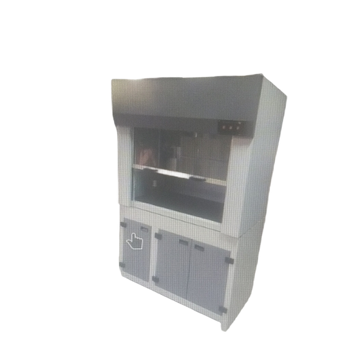 Laboratory Chemical Fume Hood - Durable Chemical-Resistant Material, 110/220V AC Power | Transparent Safety Glass Sash, Powerful Ventilation System