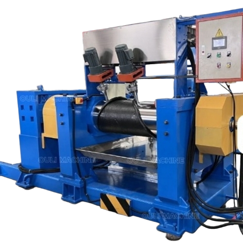 Rubber Mixing Mill - Metal, PLC Control, Automatic | Adjustable Roll Gap, High-Torque Motor, Efficient Cooling