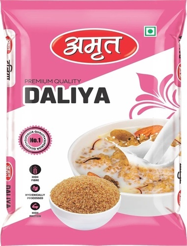 1kg Amrit Daliya - High Fiber, Low Fat, Energy Rich | Easy Digestion, Gluten Safe, Quick Cooking, Long Shelf-Life