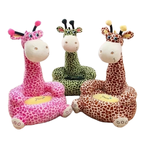 Baby Sofa Chair - Cloth Foam Fur, All Size, Multicolor | Easy Cleaning, Rounded Edges, Removable Cover, Water-Resistant, Comfortable Seating
