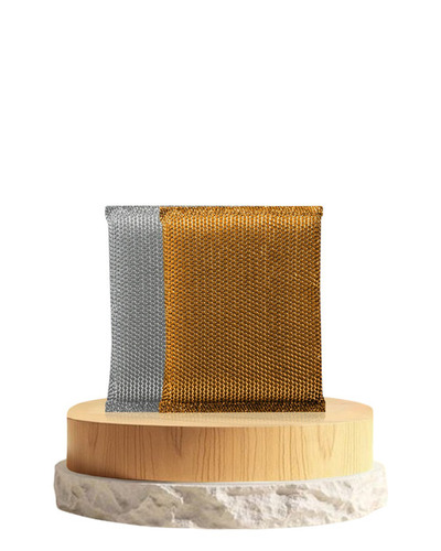 Eco-Foam Scrub Pad 90 X 130 X 17 Mm - Color: Brown