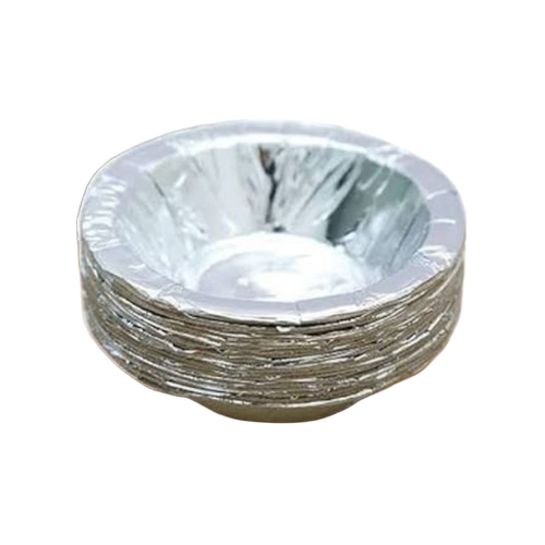 Silver Paper Dona - Paper, All Sizes, Silver | Disposable, Lightweight, Eco Friendly, Moisture Resistant, Stackable