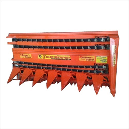 Vertical Conveyor Reaper - Metal Standard Size Orange | Durable Adjustable Height Fuel Efficient Wide Cutting