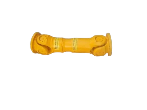 Heavy Duty Cardan Shaft - Metal 800 mm Length 350 mm Size Yellow Powder Coated | Industrial Use