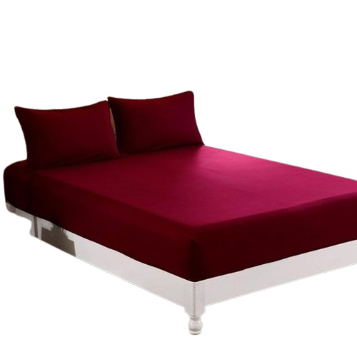 Maroon Mattress Protector