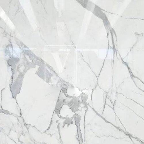 Statuario White Marble - Slabs, All Sizes, White | Polished Finish, Scratch Resistant, Heat and Water Resistant, Architectural Grade