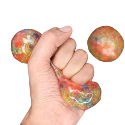 Anti Stress Ball - Silicone, Multi Color, All Sizes | Soft, Squeezeable, Portable, Durable, Lightweight, Reusable