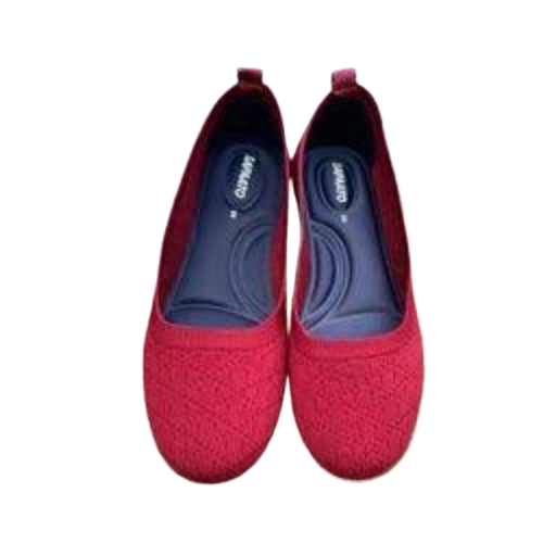 Designer Ladies Belly - Fabric, All Size, Red | Breathable, Washable, Comfortable Fit, Stylish Design