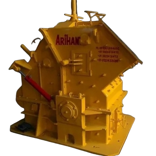 Horizontal Shaft Impact Crusher - Steel, Yellow, 220-440V | Automatic, Durable, Energy Efficient, Wear Resistant, Adjustable Settings