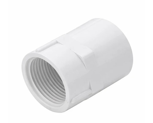 Upvc Fta Pipe Fitting - Durable Lightweight White, Corrosion & Chemical Resistant, Leak Proof