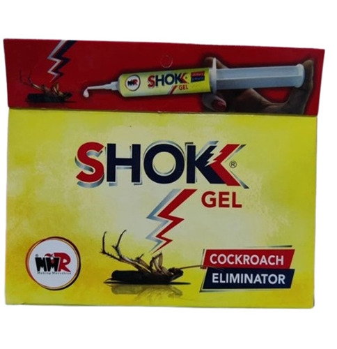 Cockroach Shok Gel - 30 gm | Fast Acting, Effective Formula, Residue Free, Odorless Gel