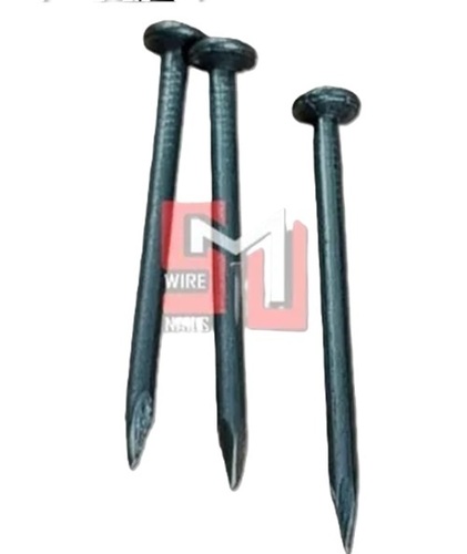 Iron Wire Nail - Steel All Sizes Polished Black | Strong Sharp Tip Smooth Shank Durable Heavy Duty