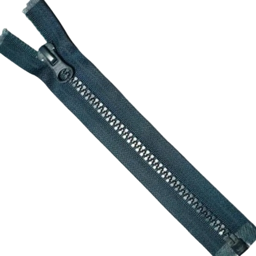 Green Garment Zipper - Nylon Standard Size, Green | Lightweight, Neat Finish, Anti-Rust, Anti-Corrosive
