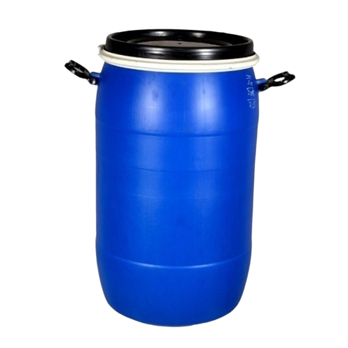 Hdpe Drums - High Density Polyethylene 50 Liter Blue | Screw Tight Lid, Chemical Resistant, Water Resistant, Leak Guard