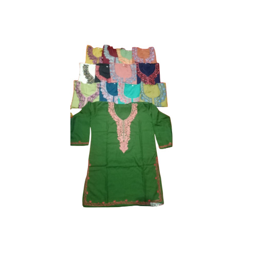 Top Summer Cool Kashmiri Kurti - Color: Available In Different Of Colors
