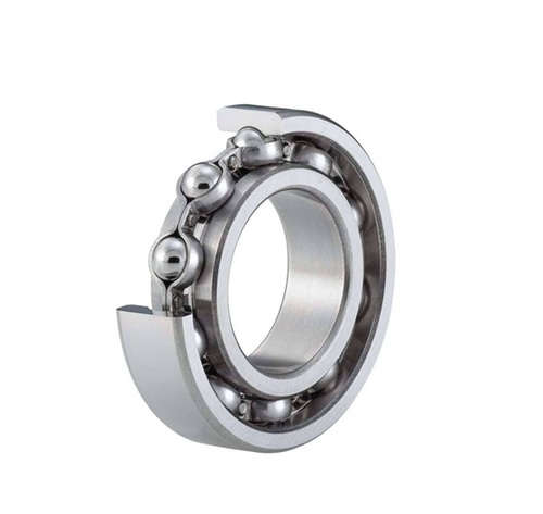 Automobile Ball Bearing - Stainless Steel, Standard Size, Silver | Single Row, Sealed, Grease Lubricated