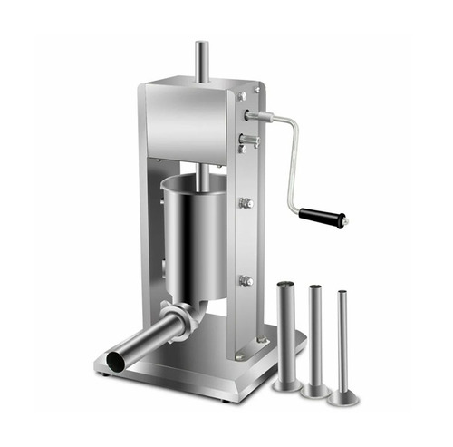 Sausage Stuffer - Stainless Steel, Standard Size, Silver, 220V, 50Hz | Automatic, Manual Control, Easy to Operate, Variable Speed, Impact Resistant