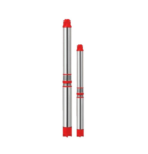 Vertical Submersible Pumps - Color: Silver & Red