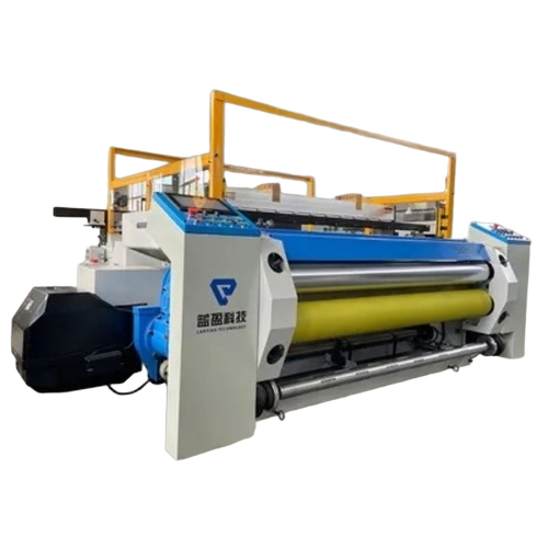 Wire Mesh Weaving Machine - Metal, Standard Size, Off White & Blue, 240V | Automatic, Shock Resistant, Low Noise Operation, Warranty