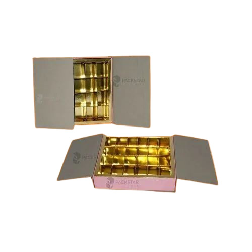 24 Cavity Square Chocolate Box