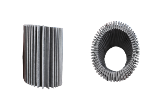First And Last Pleat Joining Hydraulic Filter Line - Color: Industrial Grey / Blue / White (As Per Customer Requirement)
