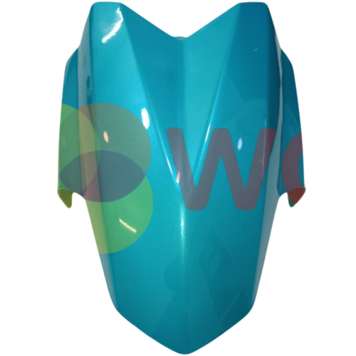 Front Mudguard / Black / Paint Sea Green / E-Scooty - ABS Plastic Painted Sea Green Front Mudguard Electric Scooter