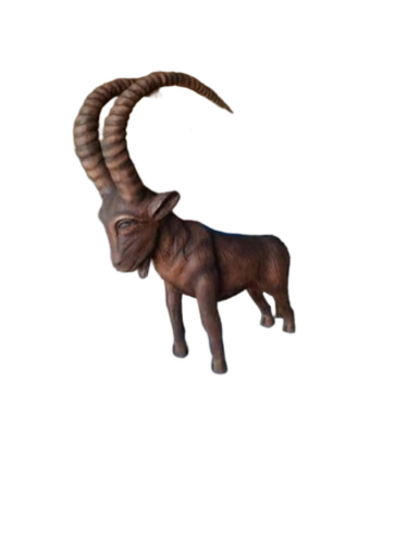 Frp Bakra Sculpture - FRP, 3.5 ft Height | Outdoor Garden Park Decoration, Any Color