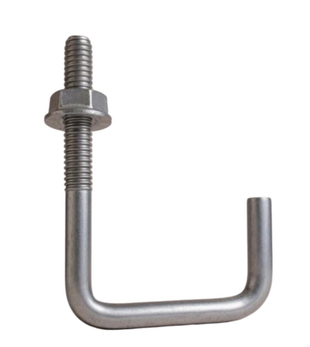 J Hook With Flange Nut - Head Size: 40*40