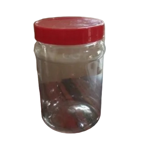 Pet Bottle Jar - PET 1000 Gram 83mm Neck Transparent | Plastic Round Plain or Handle Cap