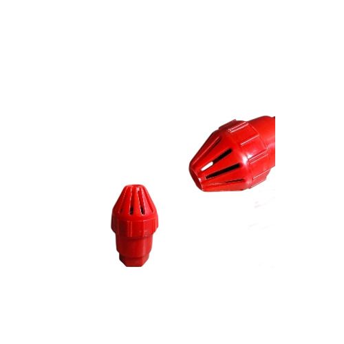 Pp Foot Valve - Color: Red