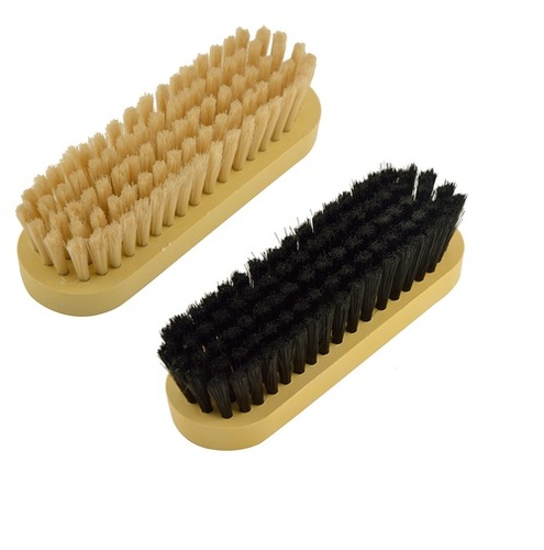 Shoe Brush Mini - Color: Black/Neutral/Horse Hair