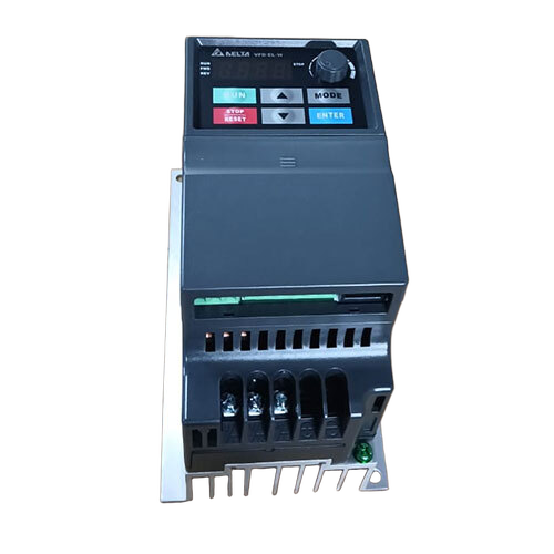 VFD015EL21W-1 Non Detachable Display Unit - Black, 230V, 1.5KW/2HP, LCD Display | Energy Efficient, Variable Frequency Control, Overload Protection