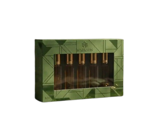 6ml Window Cardboard Attar Packaging Boxes
