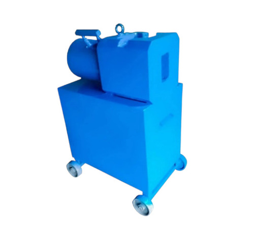 Blue Hydraulic Rebar Cold Forging Machine - Load Capacity: 120 Tonne