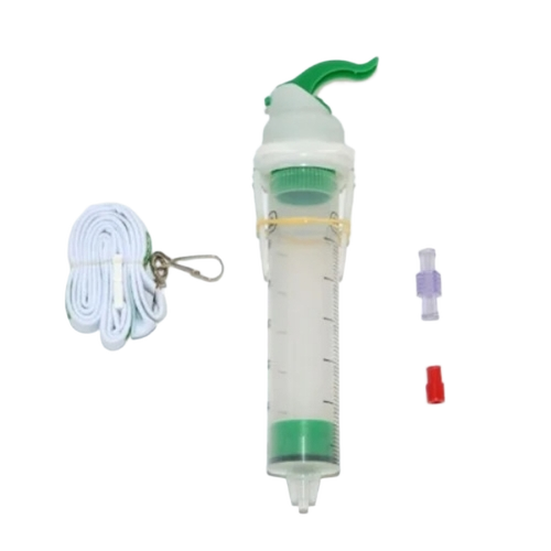 Complete Refill Set For Pca - Plastic Tube 150 cm, 18G Needle, White | Durable, Hospital Use