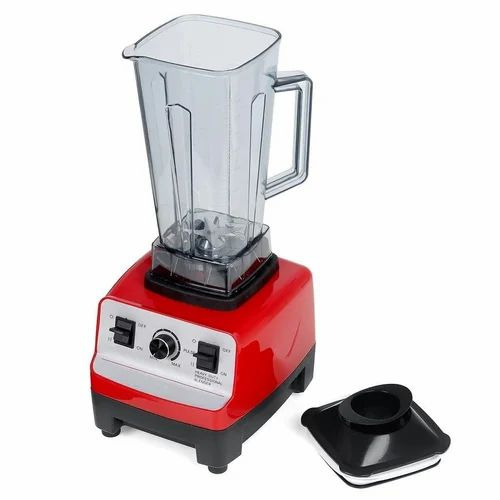 Electric Blender - Juicer /Smoothie /Shake Maker - Stainless Steel, 2 Litres, Red and Black, 220V, 1 HP, Automatic
