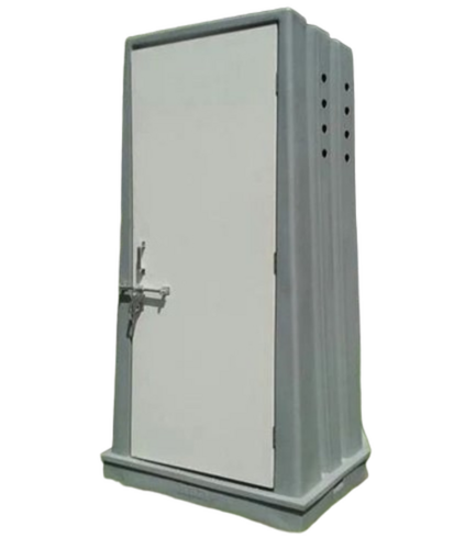 Indian Seat Shree Nirmal Toilet - LLDPE 3x3x7 Foot Grey Free Standing | Office Workshop Use