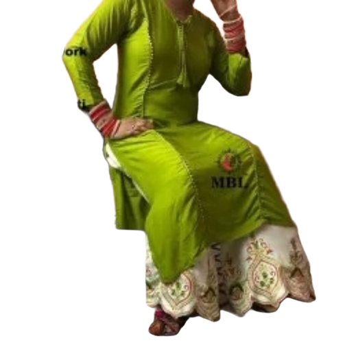 Kurtis And Plazo - Indian Fancy Stitched Cotton Blend, All Colors | Anti-Wrinkle, Easy Wash, Shrink-Resistant