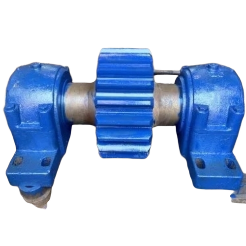 Mill Pinion - Stainless Steel, 200 mm Diameter, 2000 mm Length, Blue | Industrial Use