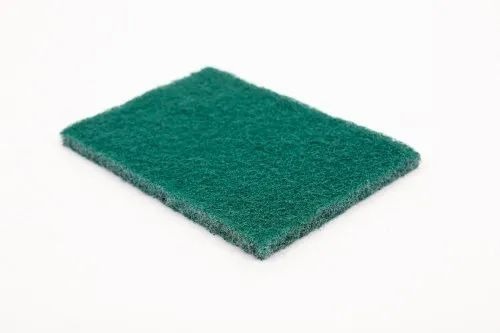 Scrub Pad - Polyester + Alox, 10x15cm | 8x13cm | 7.5x10cm | 10.5x10.5cm, Green Kitchen Use