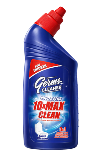 250 Ml Liquid Toilet Cleaner - Color: Blue