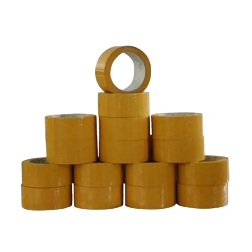 Bopp Brown Tape - Bopp Material, Single Sided Adhesive, Brown | Durable, Water Proof, Eco Friendly