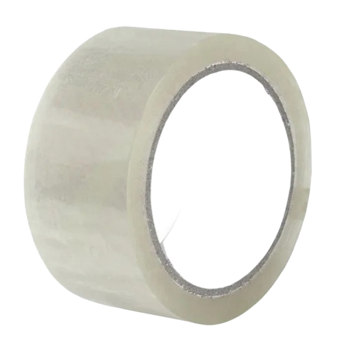 Cello Tape - White Roll Single Sided | Durable Waterproof Eco Friendly Packaging Tape