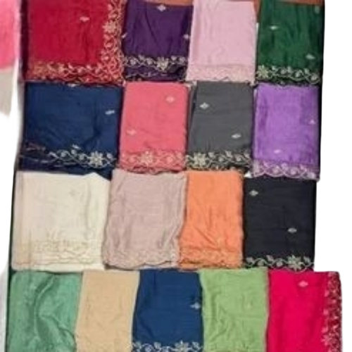 Four Side Fancy Handwork Dupatta 