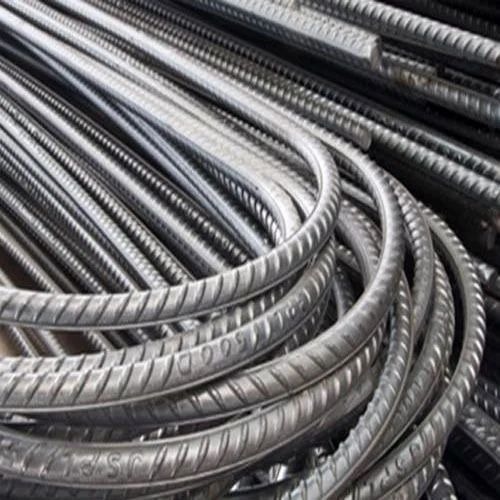 Tmt Iron Bar - TMT Iron, Silver, Round | Corrosion Resistant, Rust Proof, Durable