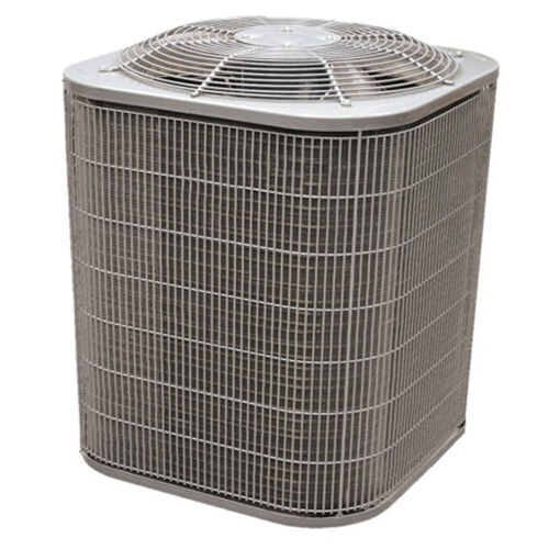 Air Conditioner Condenser - Metal, Standard Size, Gray | Durable, Long Lasting, Industrial Use