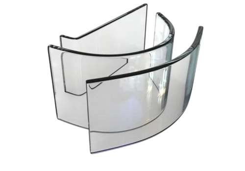 Bended Toughened Glass - Glass, Transparent, Plain Pattern | Tempered, Durable, Fine Finished