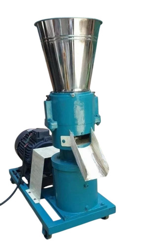 Cattle Feed Pellet Machine - Electric Single Phase 220V Heavy Duty Variable Speed Manual Control | High Efficiency Lower Energy Consumption Industrial Use Free Stand Installation