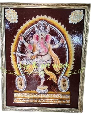 Resin Ganesh Statue - Color: Customized