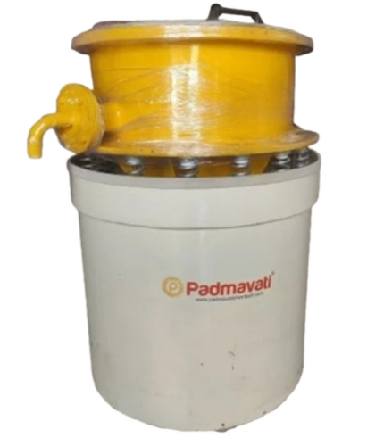 Vibratory Bowl Finishing Machine - Color: White